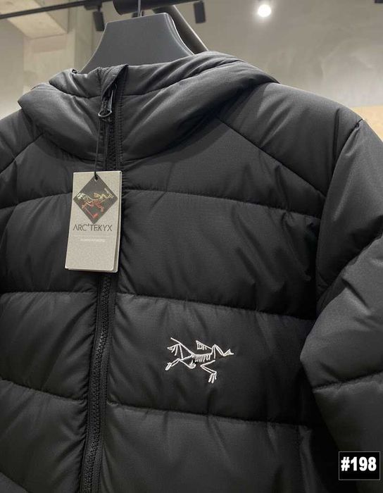 РАСПРОДАЖА | Зимова куртка ARCTERYX | Черный Пуховик Артерикс