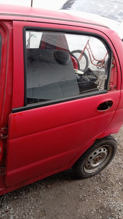 Дверь Матиз Matiz 0.8л задняя левая