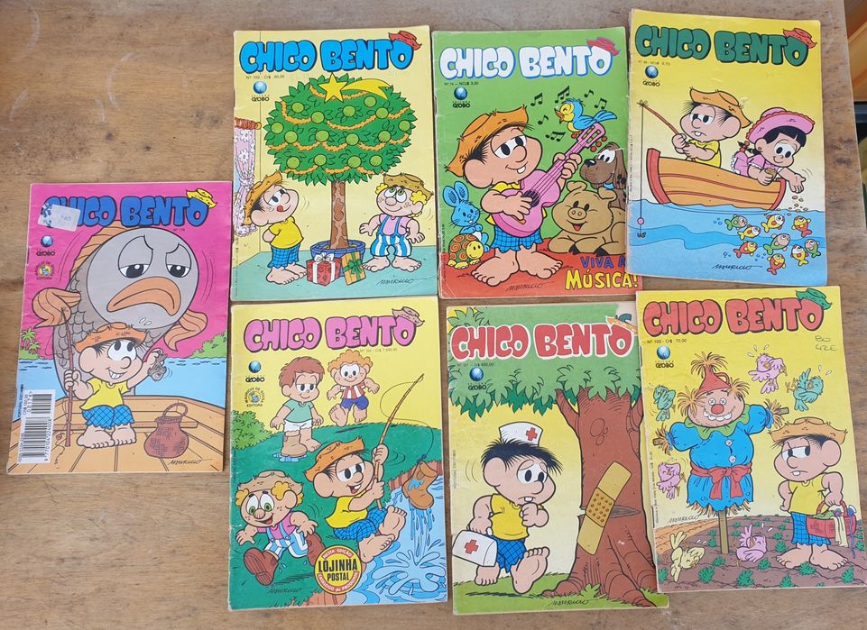 Revistas antigas de banda desenhada