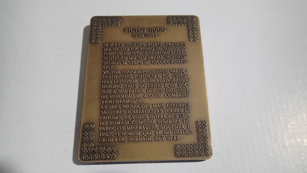 Medalha de Bronze Victor Hugo