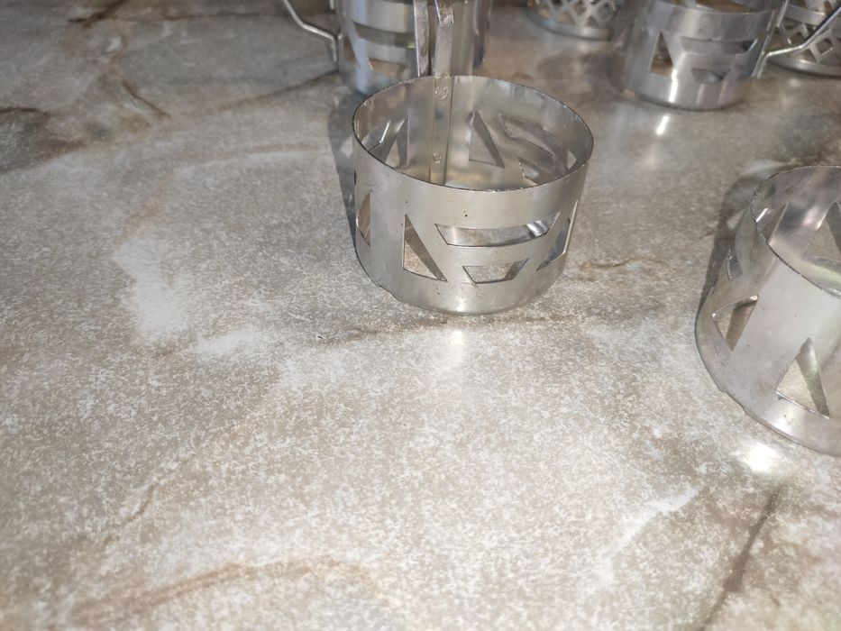 Zestaw kultowych PRLowskich koszyczków alu