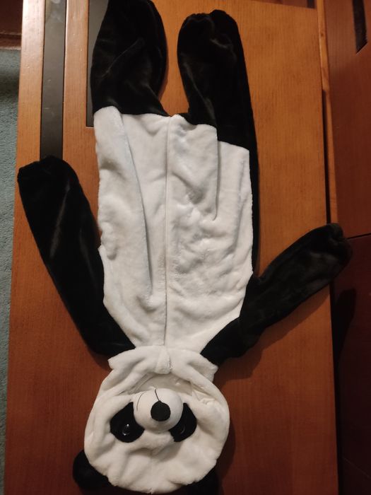 Disfarce de carnaval de panda 2 anos