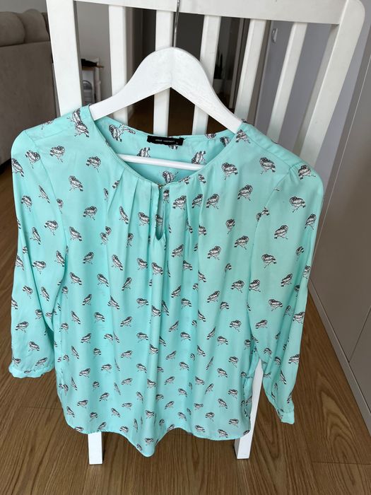 Blusa tamanho M em verde água
