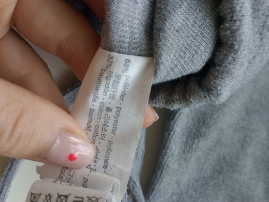 Bluza szara ZARA