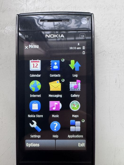 Мобильный телефон Нокия Nokia X6 оптика Carl Zeiss