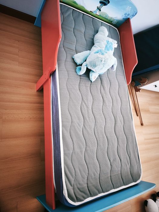 Cama Patrulha Pata  para criança com colchão