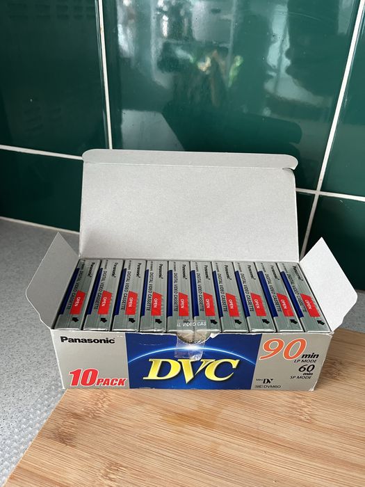 Kasety mini DV Panasonic 10szt nowe zafoliowane