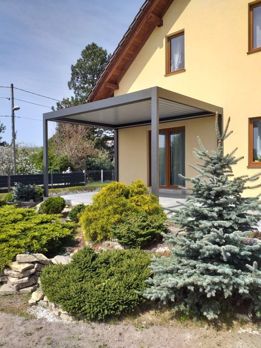 Pergola ogrodowa, tarasowa, aluminiowa, solidna konstrukcja PRODUCENT