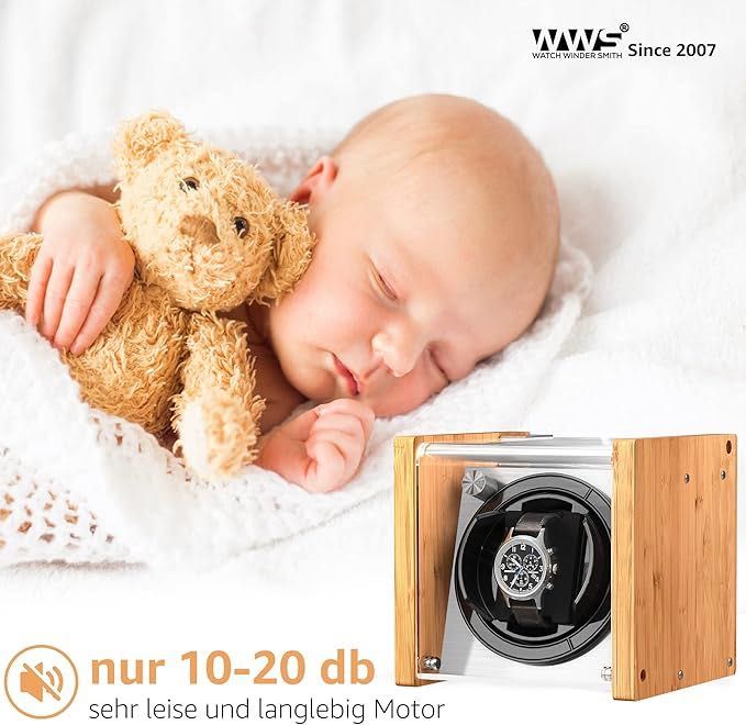 Rotomat a 1  zagarek bambus metal cichy Winder Smith