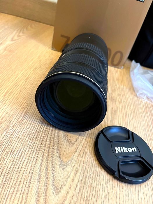 Nikon AF-S Nikkor 70-200mm F2.8G ED VR II - Perfeitas condições