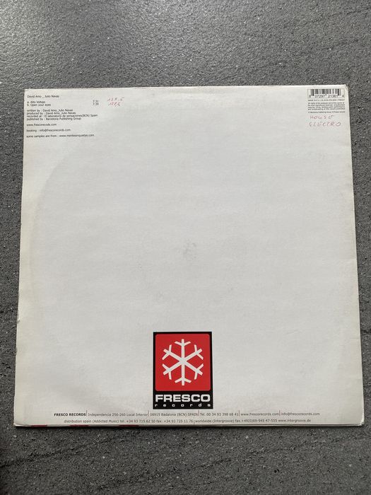 David Amo_Julio Navas* – Alto Voltaje/Open you eyes vinyl house klasyk