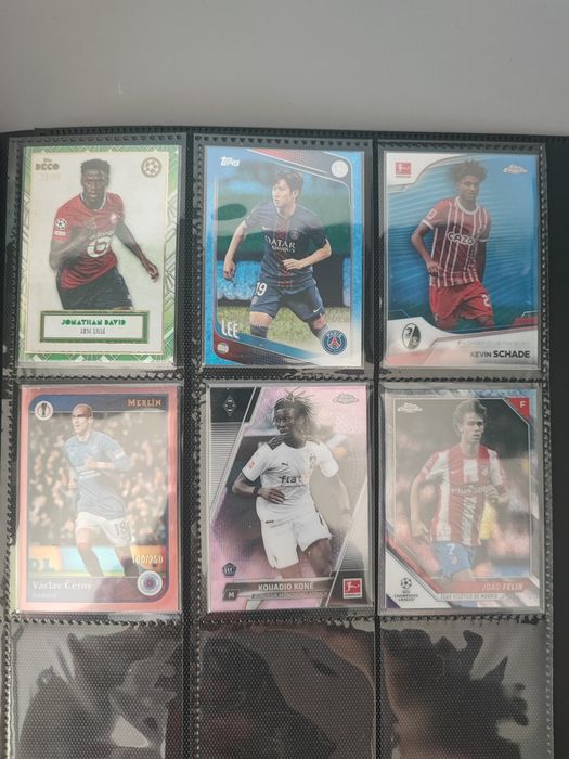 Karty piłkarskie Topps/Panini - kolekcja [NUMEROWANE/AUTOGRAF/RELIC]