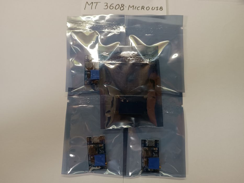 Пониж преобраз DC-DC  LM2596. Модуль МТ3608 DC-DC, 2 A, с Micro Usb