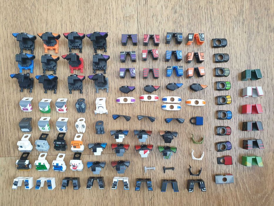Custom Akcesoria dla lego star wars; pauldron vizor kamy dla klonów