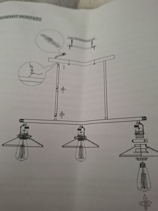 Lampa nowa zapakowana w kartonie