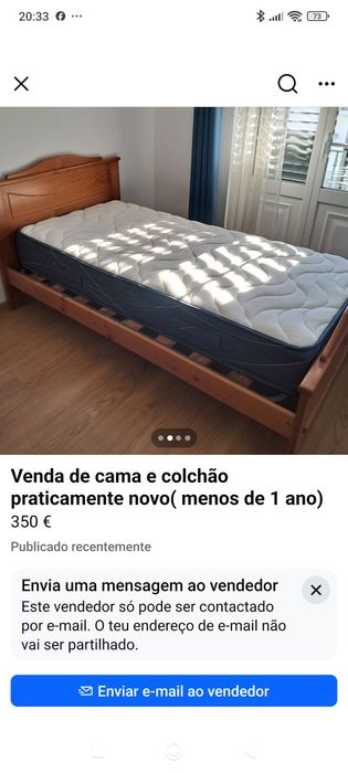 Mobiliário cama c/s colchão