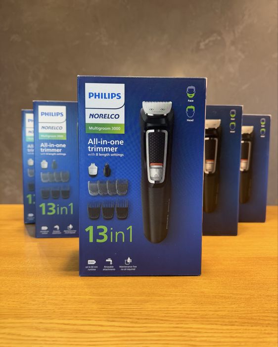 Універсальний триммер Philips Multigroom 3000 з 13 позиціями