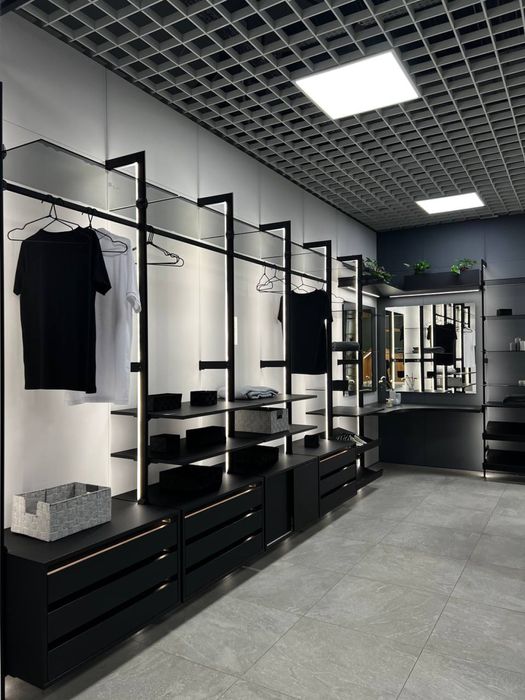 Гардеробні системи. Меблі під замовлення.