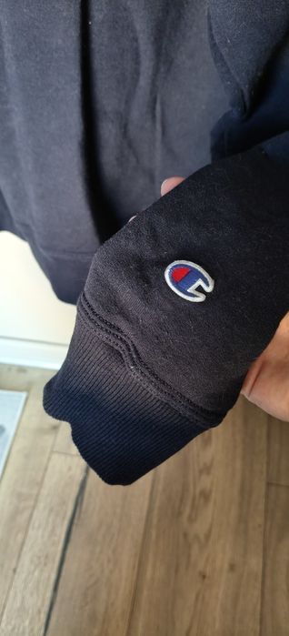 Granatowa bluza bez kaptura Champion meska M crew neck