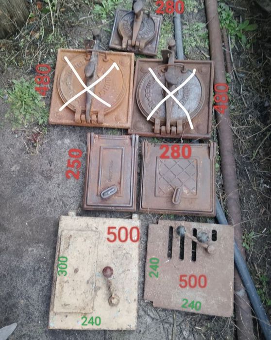 Дверцы для печи  кольца для печи