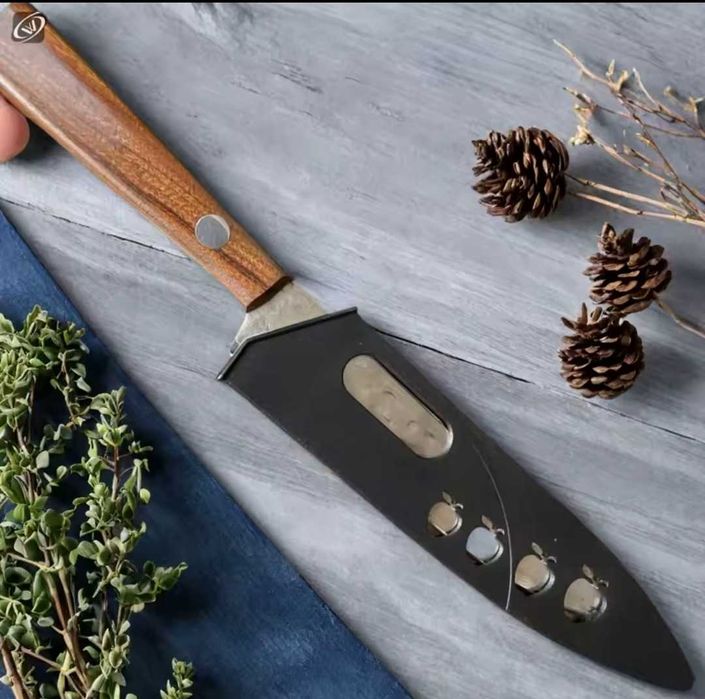 Небольшой Нож для кухни АКЦИЯ!(Шеф-нож + подставка в подарок)