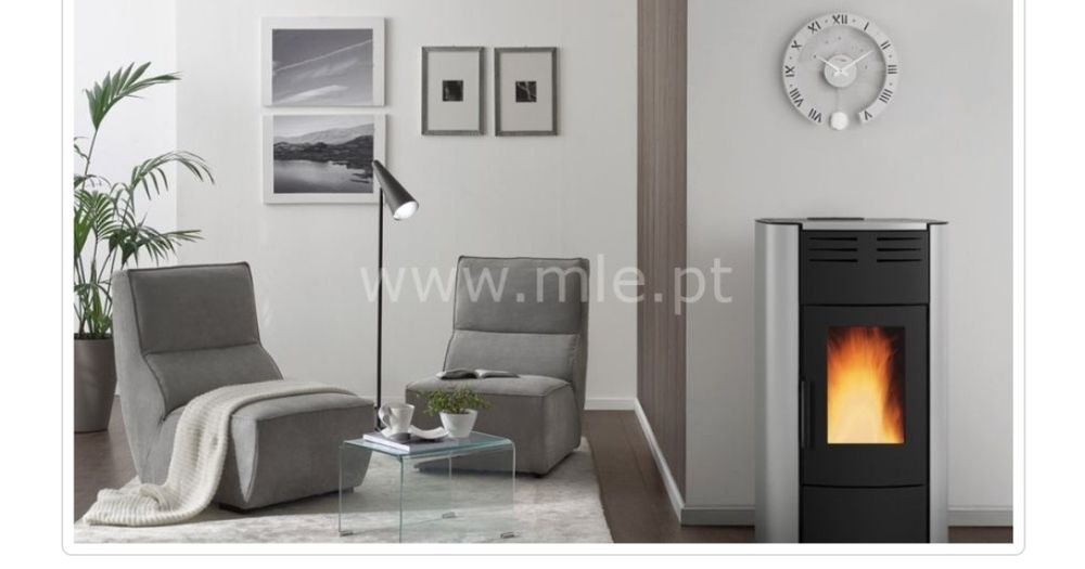 Salamandra pellets aquecimento central da Extraflame