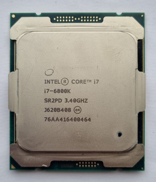 Процесори Intel Core i7-6800K 2011-3 X99 HEDT