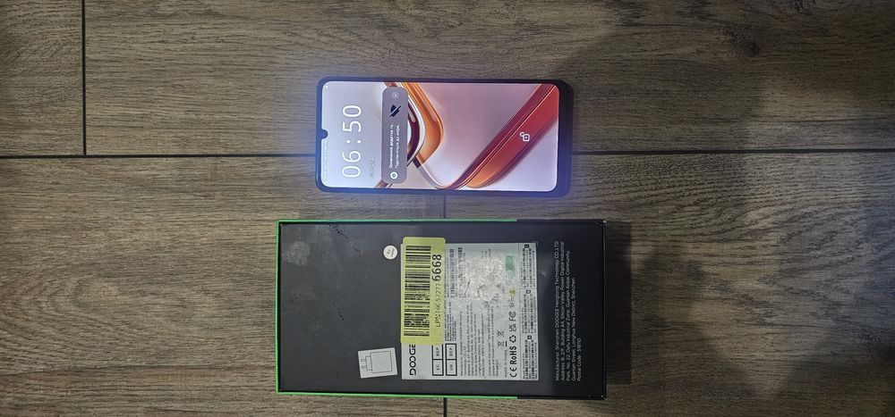 DOOGEE Note 58 Pro 8/256GB АКБ 6250 mAh Android 15