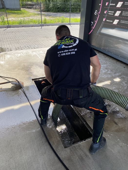 Wuko Bytom Czyszczenie Kanalizacji Separatorów Przepompowni Udrażnianie Rur Przetykanie 24/7 Hydraulik Śląsk Inspekcja Kamerą Pogotowie Kanalizacyjne