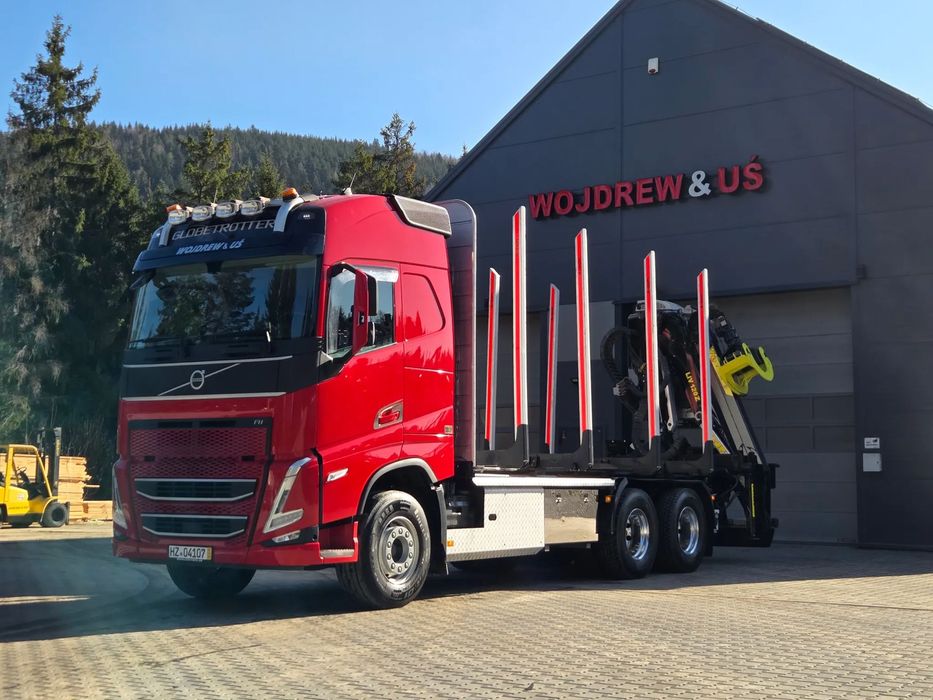 Volvo Do drewna drzewa lasu stos kłoda dłużyca