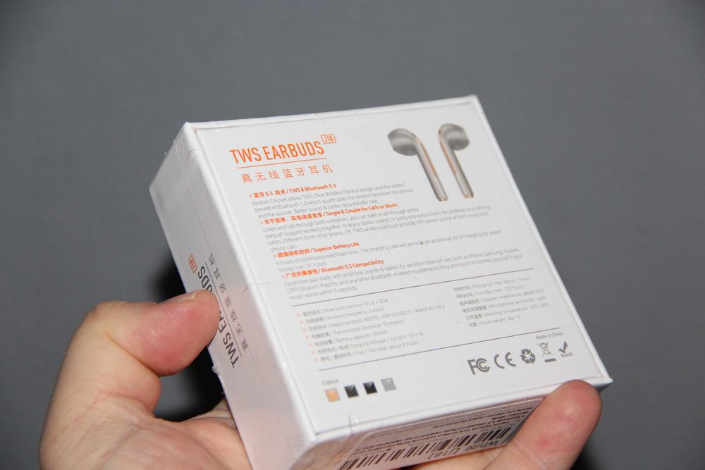 Навушники Xiaomi TWS J18 бездротові Bluetooth 5.3 білі нові в блістері