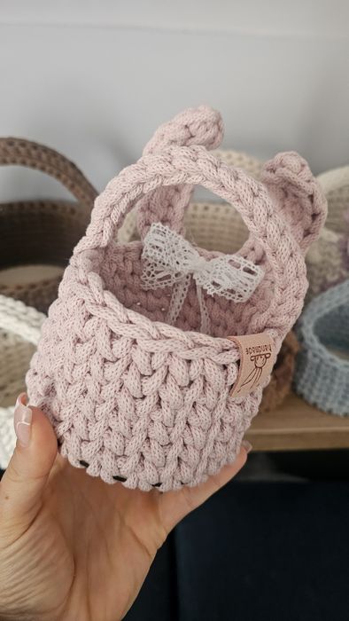 Koszyk wielkanocny zajączek dla dziecka