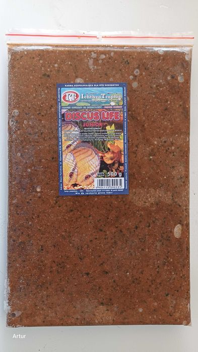 DISCUS LIFE - pokarmy mrożone dla paletek 500g