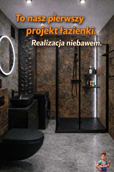 WOLNY TERMIN! Kafelkowanie, glazurnictwo, remont łazienki, projekt!