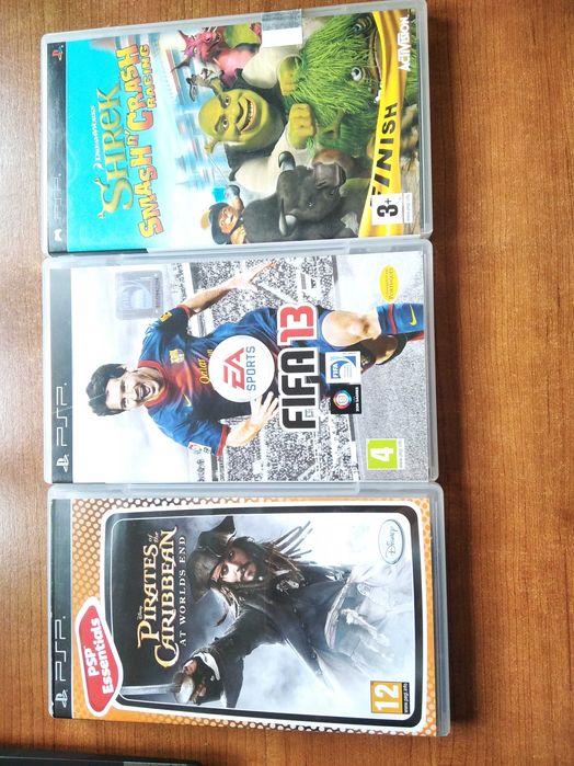 3 Jogos PSP a 10 Euros