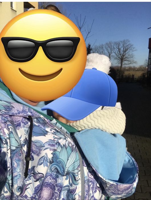 Kurtka softshel ciążowa i do noszenia dziecka
