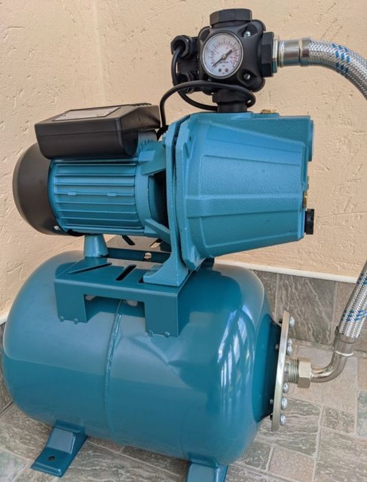 Насосна станція 1.1 кВт 24 л для водопостачання та поливу