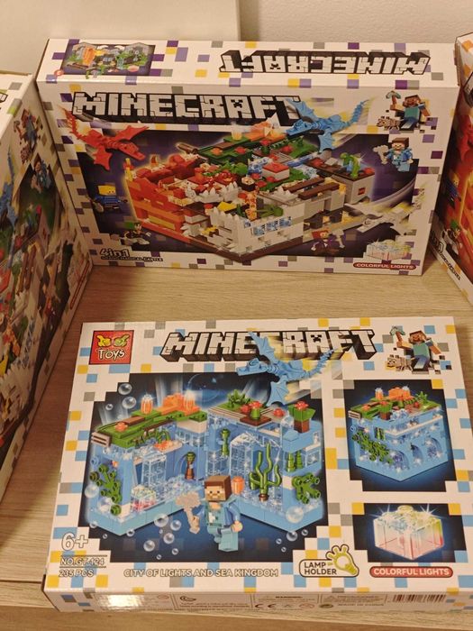 Blocos de construção Minecraft 4 em 1