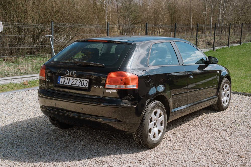 Audi A3 1.9 TDI 105 KM 2006 klima 2 kluczyki po serwisie