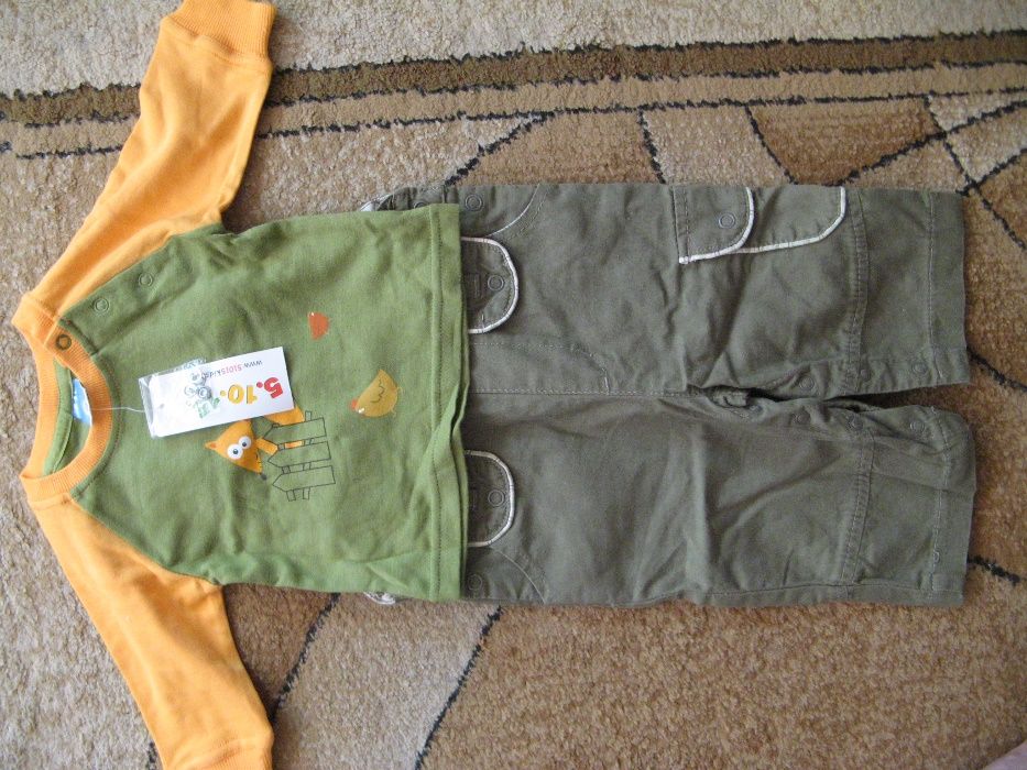 Komplet-bluzka+spodnie rozm. 68