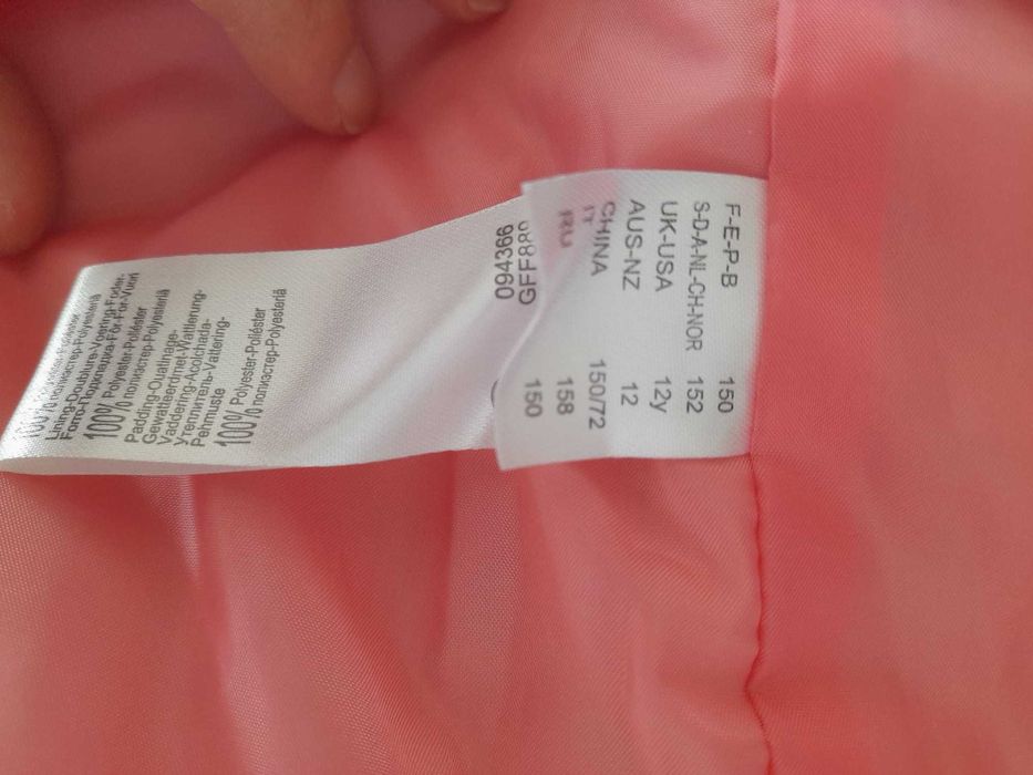 Conjunto de neve fato (calças e casaco) 12 anos