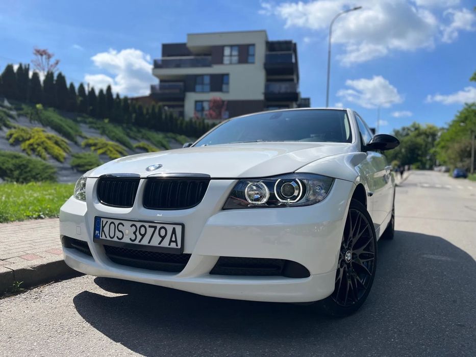 BMW Seria 3 stan idealny! biała perła! zrobiony rozrząd i uszczelniacze! gwarancja