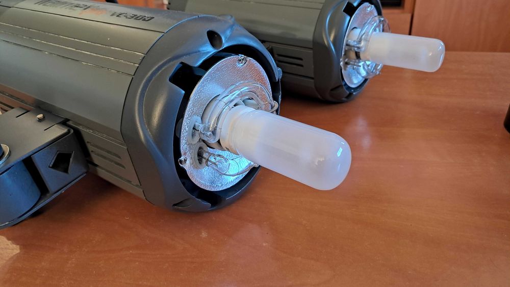 Flash estúdio kit Pro Walimex