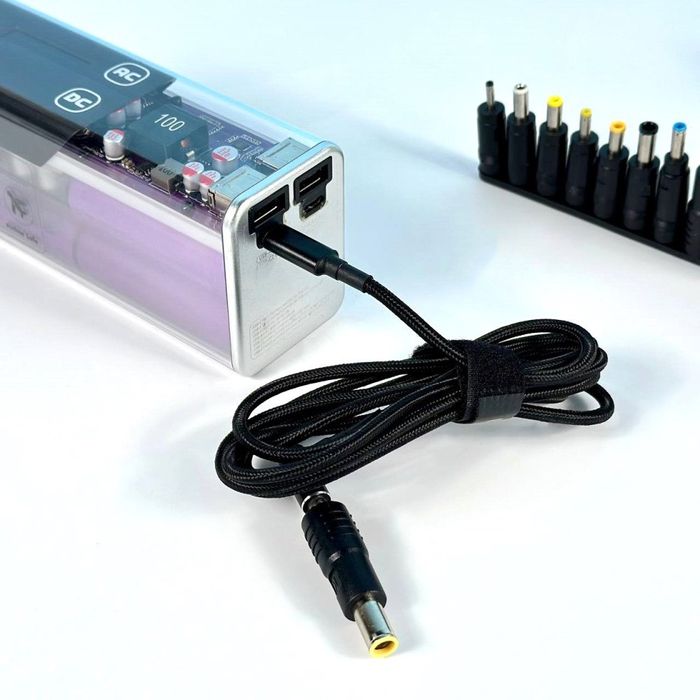 Універсальний Кабель Живлення Ноутбука 100W Type-C to DC 5.5x2.5 mm
