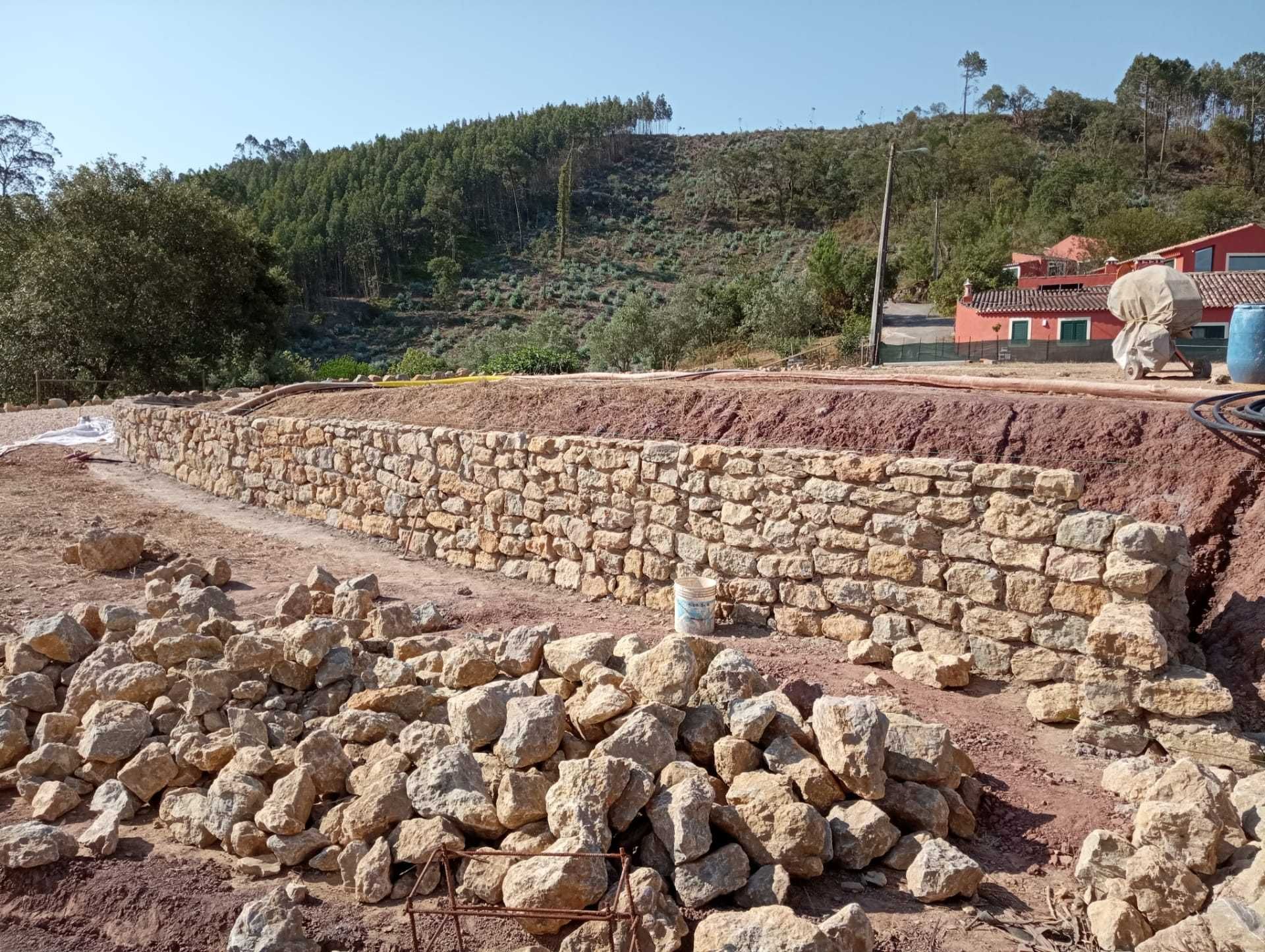 Pedra natural para muro