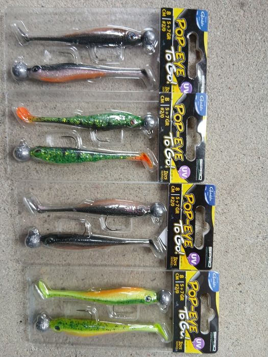 4 paczki nowych gum spro pop eye