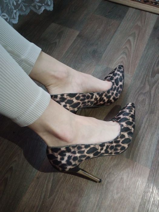 Туфлі леопардові