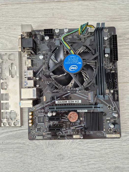 свіжий s1200 сет з відео Intel Pentium G6405 4.1GHz + ASRock M.2 H510