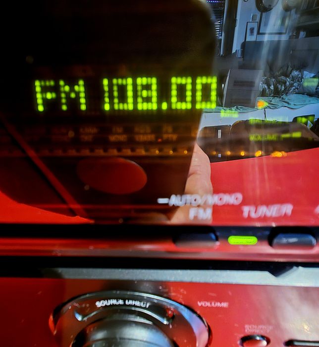 Wieża Technics z pilotem Karaoke