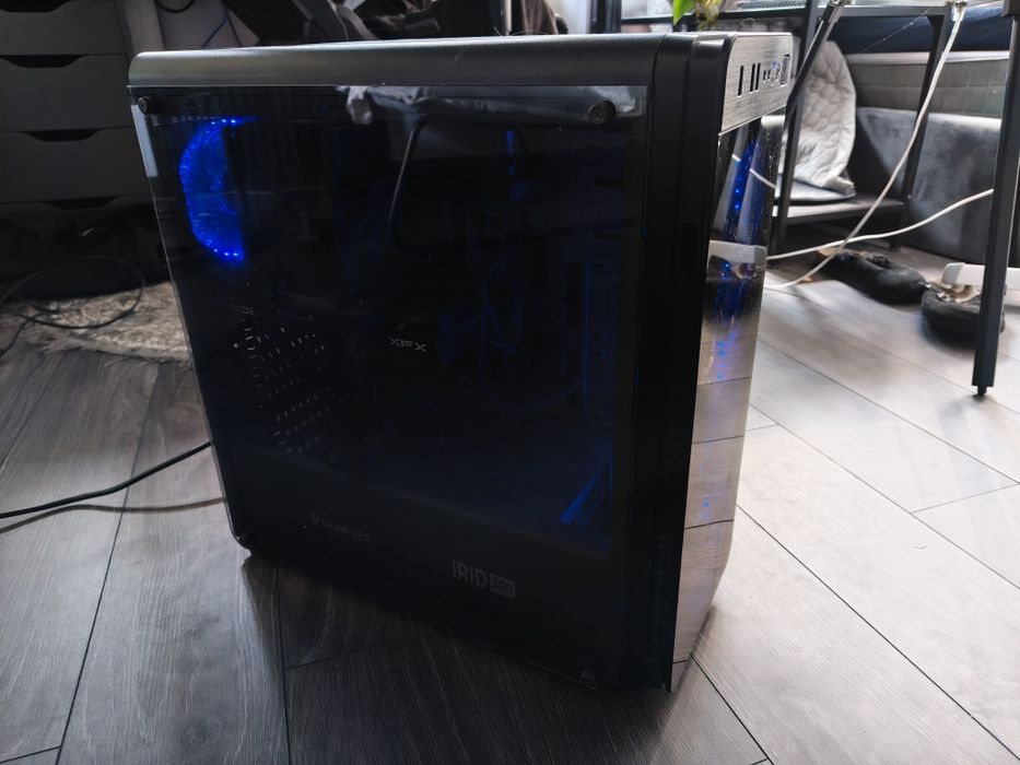Wydajny PC do Gier i Pracy | Core i5-12600KF | RX 6600 XT | Genesis Irid 300